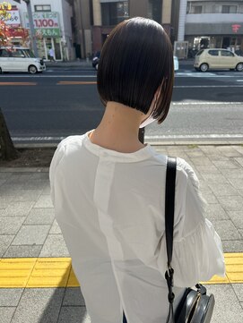 トルヴェ(Toruve) 【Toruve】髪質改善酸性ストレート ミニボブ