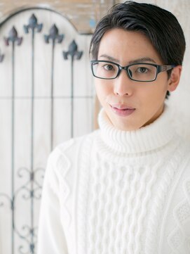 モッズヘアメン 名護大東店(mod's hair men) ≪mod's men≫定番人気☆七三オールバックスリークショートa