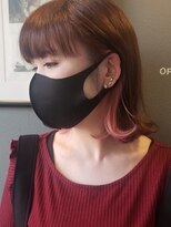 ペネロープ(Penelope) 【新宿penelope】インナーカラー イヤリングカラー ピンク!