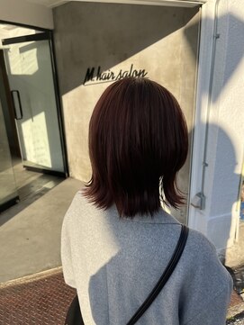エムドットヘアーサロン(M. hair salon) 春先取りピンク