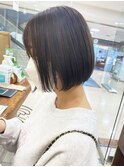 【morio】札幌ボブ　ぱつっとかわいい丸みボブ