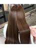 【ケアカラー】髪質改善カウンセリング＋カット＋カラーエステ ¥18700/3時間