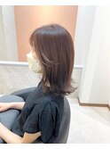 柔らか外ハネベージュ
