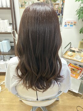 ナチュラル(Natural) ロングヘア×巻き髪