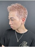 スパイキーショート ペールピンク ピンクベージュ