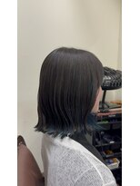 ヘアーアンドエステ サニープレイス(Hair&Esthe Sunny Place)&nbsp;インナーブルーボブ