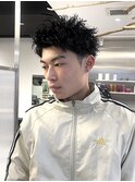 短髪パーマ/ピンパーマ/メンズパーマ【丸山武志】