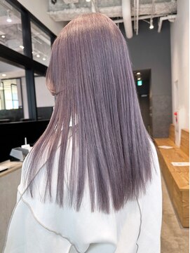 アルバム 銀座(ALBUM GINZA) ピンクヘアー秋色透明感カラー_ba500751