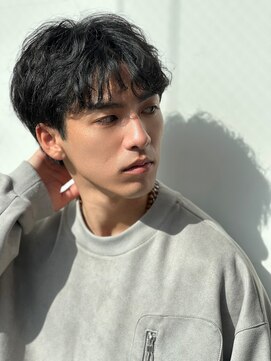 ロンドアンメゾン 原宿(Lond un Maison.) 【吉田智哉】メンズパーマ、メンズセンターパート、ツーブロック