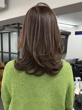 ジルブラン 京都(JIL BLAN) ハイライトバレイヤージュダブルカラーケアブリーチ20代30代