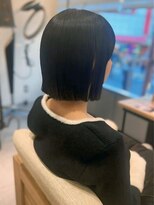 フリップビーアヴェダ(FLIP B AVEDA)&nbsp;本八幡×黒髪×ショートボブ×似合わせ