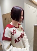 前下がり bob