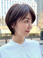 ニーナ せんげん台(nina)&nbsp;30代40代大人女性/前髪ありショートボブ/ショートヘア/髪質改善