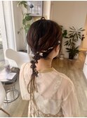 【結婚式】ヘアセット