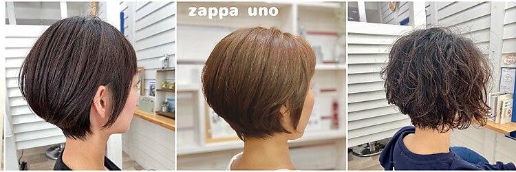 ザッパ ウーノ(zappa uno)のサロンヘッダー