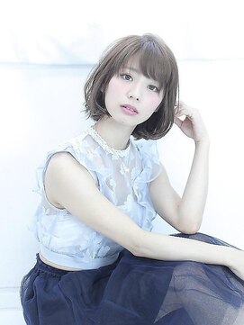 ソース 天王寺(SOURCE) 艶髪♪フェミニン内巻きボブ