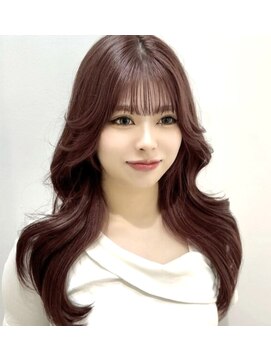 ベルダ 高槻(BELDAD) 前髪に合わせ/リフトレイヤー/ナチュラル/くびれ巻き/モテ髪