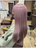 くすみピンク