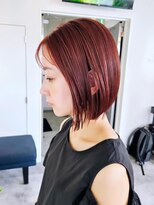 エイス 梅田 中津(Ace)&nbsp;ぷつっとボブ × ピラミンゴカラー