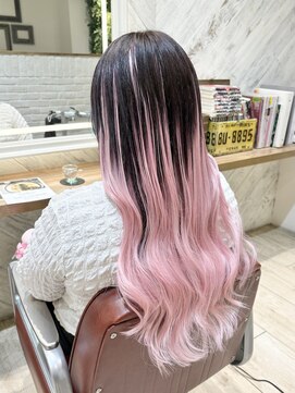 ハウス(HAUS.) カラー×シールエクステ長さだし