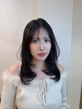ロンドアベニール 北千住(Lond avenir) 姫カットレイヤー/レイヤーカット/韓国風巻き/顔周り/前髪北千住