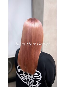 リエンス(RIENS) 【RIENS】ブリーチ×シアーピンク×daichi ハイトーン