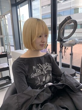 ザザ ZA/ZA 茗荷谷 切りっぱなしボブ