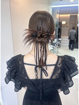 カケル(×.) カチモリヘア／タイトアレンジ／韓国ヘア