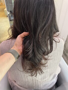 ペールピンク×インナーカラー