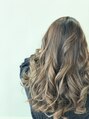 アグ ヘアー ロナック 宇都宮西川田店(Agu hair ronach)&nbsp;ロングのレイヤースタイルにハイライト