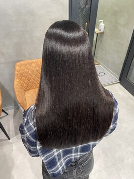 シャルムバイケンジ(Charm.by KENJE) 美髪ストレート艶髪髪質改善縮毛矯正トリートメント銀座有楽町