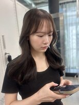 アリュウル 表参道(ALLURE)&nbsp;ショコラグレージュ／グレージュ／レイヤーカット　佐藤