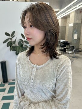 ノエ(noe) ミディアム/ボブ/レイヤーカット/ダブルカラー/ブリーチ/栄c245