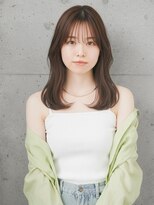 ニューヨークニューヨーク ピオレ姫路店(NYNY)&nbsp;くびれミディアムヘア×透明感カラー