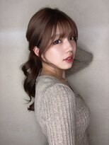 クーエフー(coo et fuu) サイドバング韓国ヘア韓国ロングシースルーバングサイドバング