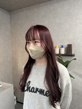 ニコ サガ(NIKO Saga) 佐賀/ラベンダーピンク/艶カラー/ブリーチなしwcolor/春カラー