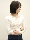 『ぱつっとボブ』外ハネボブ/切りっぱなしボブ