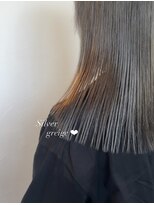 ニト(nito.)&nbsp;ぐれーじゅ◎透明感たっぷりカラーはダブルカラー必須