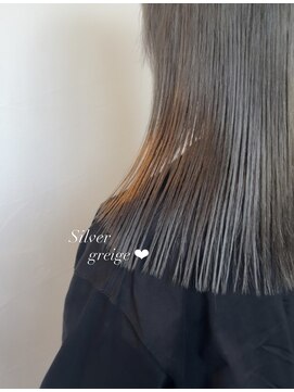 ニト(nito.) ぐれーじゅ◎透明感たっぷりカラーはダブルカラー必須