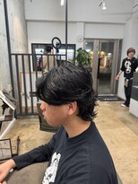 アロー 船橋店(AROH) MEN’S/リバースセンターパート/ニュアンスパーマ/船橋