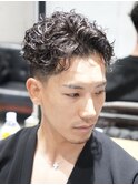 MEN'S/ラルフカール×テーパーフェード/メンズパーマ