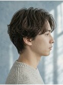 HIDETO×メンズニュアンスパーマ
