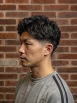 ミリオンバックス 神田店(Million Bucks)&nbsp;七三ツーブロックショート[神田/メンズ/理容室/バーバー]