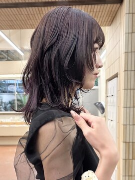 パークレーン アイス イヴェン(park lane ICI yeven) ブリーチなしダブルカラーオリーブベージュピンクブラウンカラー