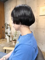 ビミュ(vimu)&nbsp;切りっぱショートボブ  [ショート/パーマ/髪質改善/縮毛矯正]