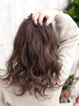 ヘアーメイク レーヴ(Hair make reve)の写真/トレンドの透明感のある無彩色カラーが人気◎クセ毛専用カラーの《ゴッホカラー》取扱い有☆