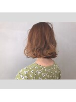 シーン バイ ラッド(SCENE by RAD)&nbsp;SCENE by RAD ピンクべージュボブ　担当 富田