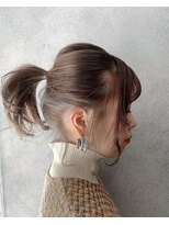 ヘアサロンエム 川越(HAIR SALON M)&nbsp;外ハネボブ/アッシュブラウン/ネオウルフ/デザインカラー