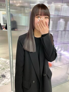 ジェム(GEM) インナーカラー/グレー/ワイドバング