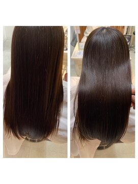 ディスオモテサンドウ 表参道(This OMOTESANDO) 美髪縮毛矯正スタイル【店長山本]